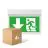 Multipack 4x Noxion LED Emergency Exit Light | Wall/Ceiling Mounted | 3.5W | 3H incl. 4 directions of PVC