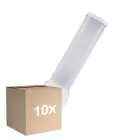 Multipack 10x Osram Dulux-D LED 5W 600lm - 840 Cool White | 2-Pin - Replaces 10W